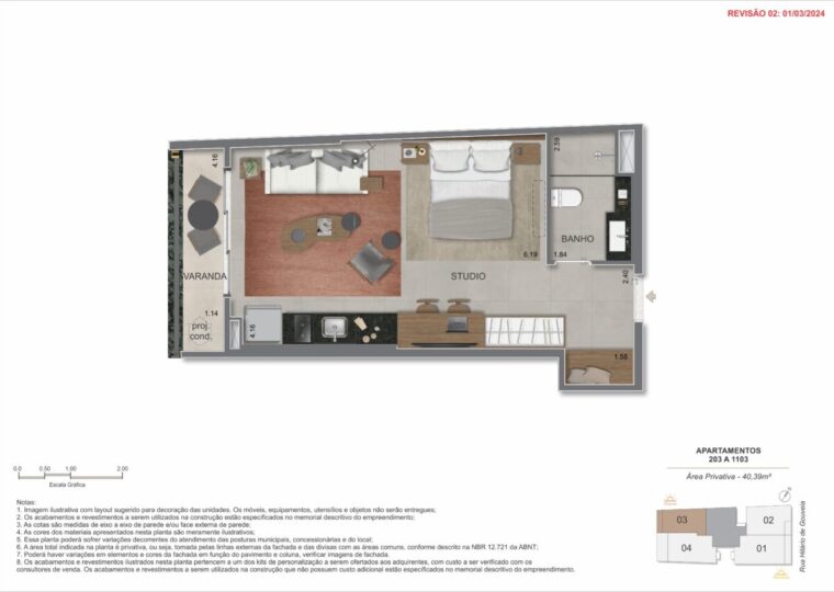 HIL 49 - PLANTA COL 03 - REV. 02 - 04.03.24